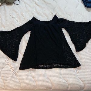 lace off the shoulder top